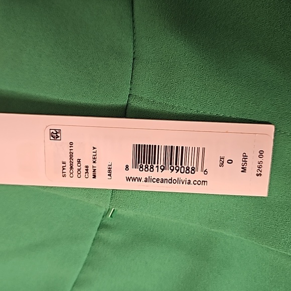 Alice + Olivia Green Trousers - Picture 7 of 8